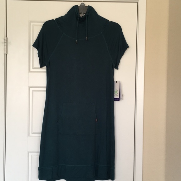 Stylish Gaiam Yoga Hooded Dress XSmall - Picture 3 of 8